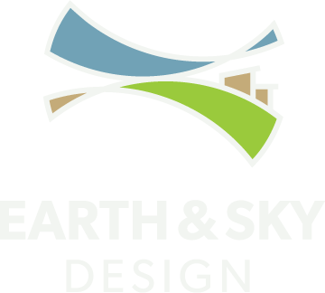 earth and sky design logo